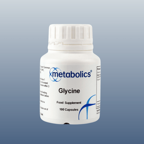 Glycine - 100 capsules - Metabolics
