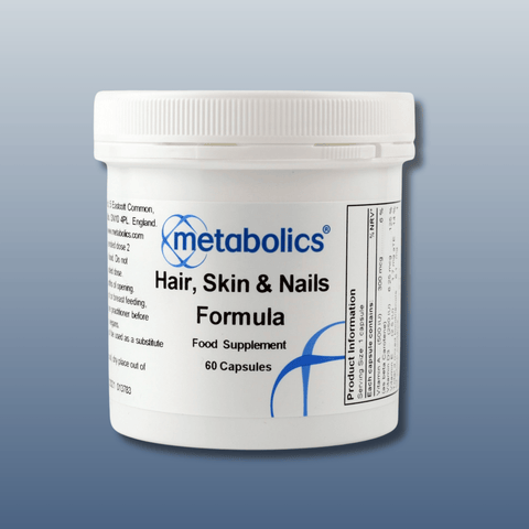 Hair, Skin and Nails Support - 60 Capsules - Metabolics