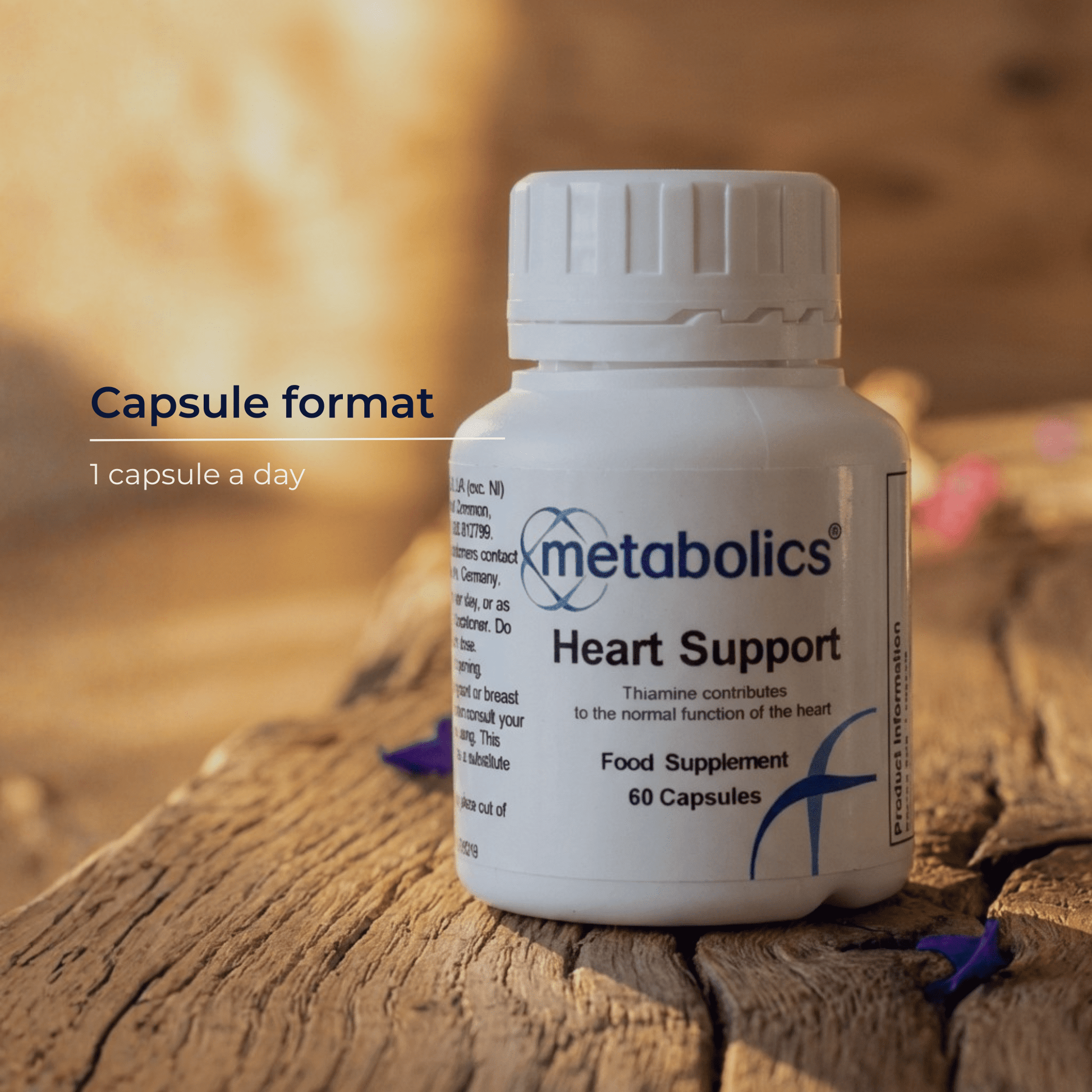 Heart Support Formula - 60 Capsules - Metabolics