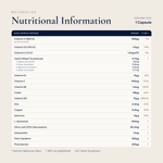 Immunomax - 120 Capsules - Metabolics