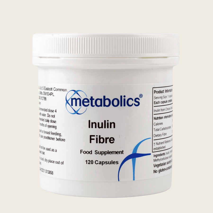 Inulin Fibre - 120 capsules - Metabolics