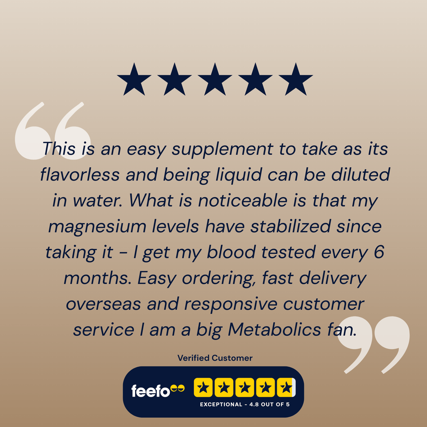 Ionic Magnesium - Metabolics