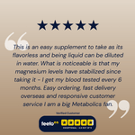 Ionic Magnesium - Metabolics