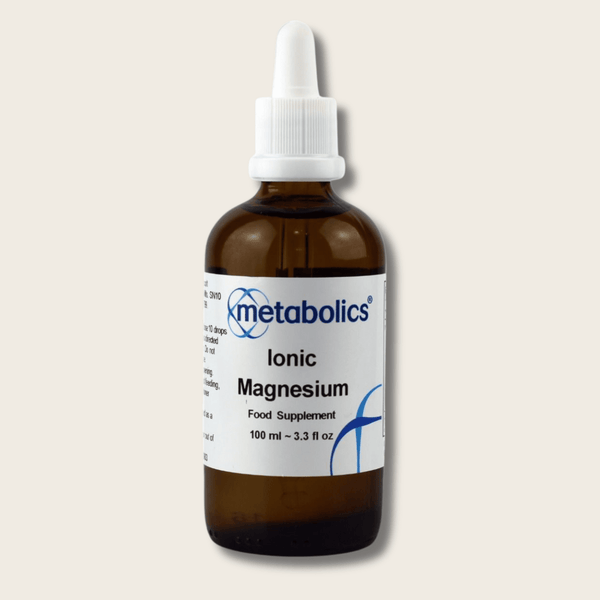 Ionic Magnesium | Liquid Magnesium Supplement for Energy & Muscle Support - Metabolics