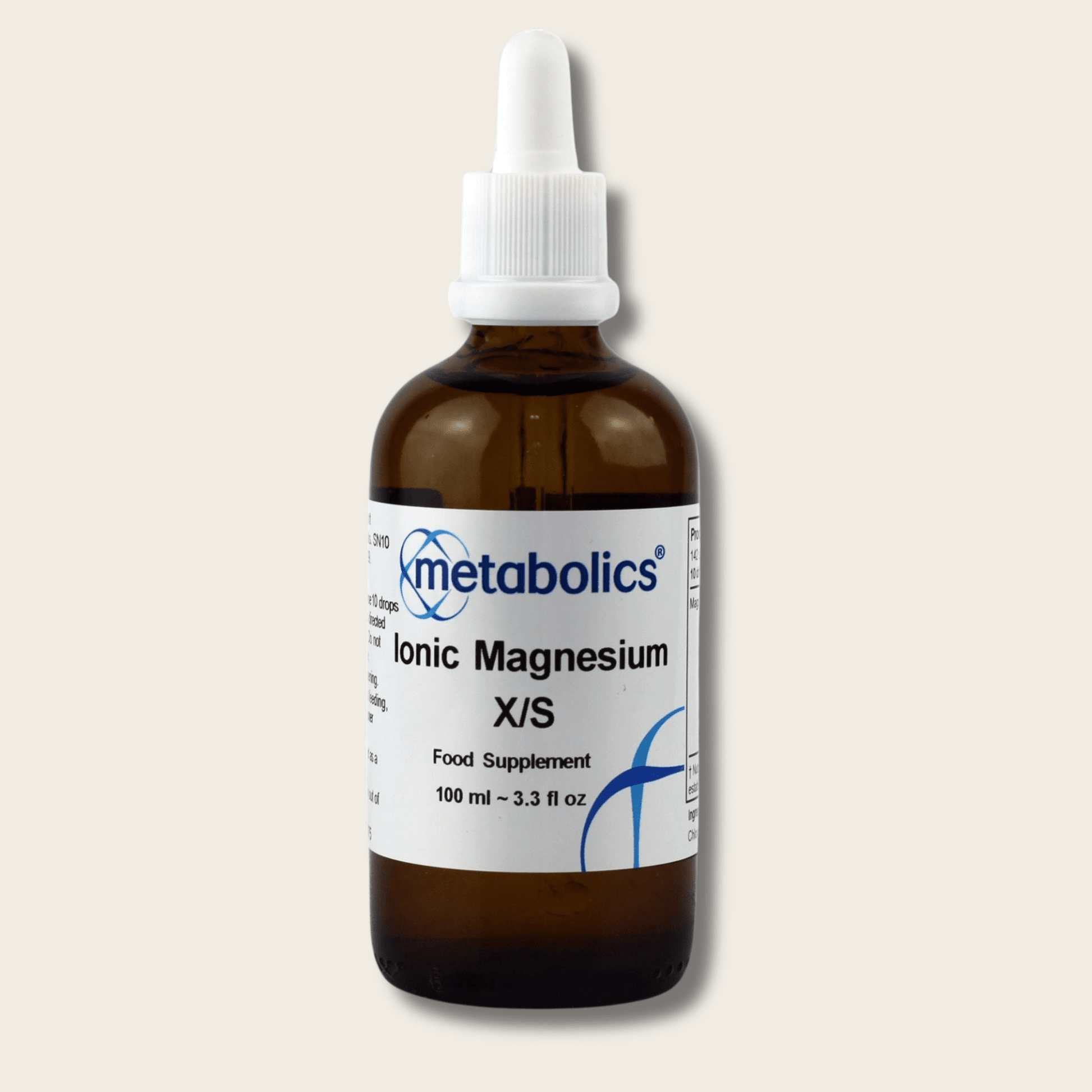 Ionic Magnesium XS | High Absorption Liquid Magnesium Supplement - Metabolics
