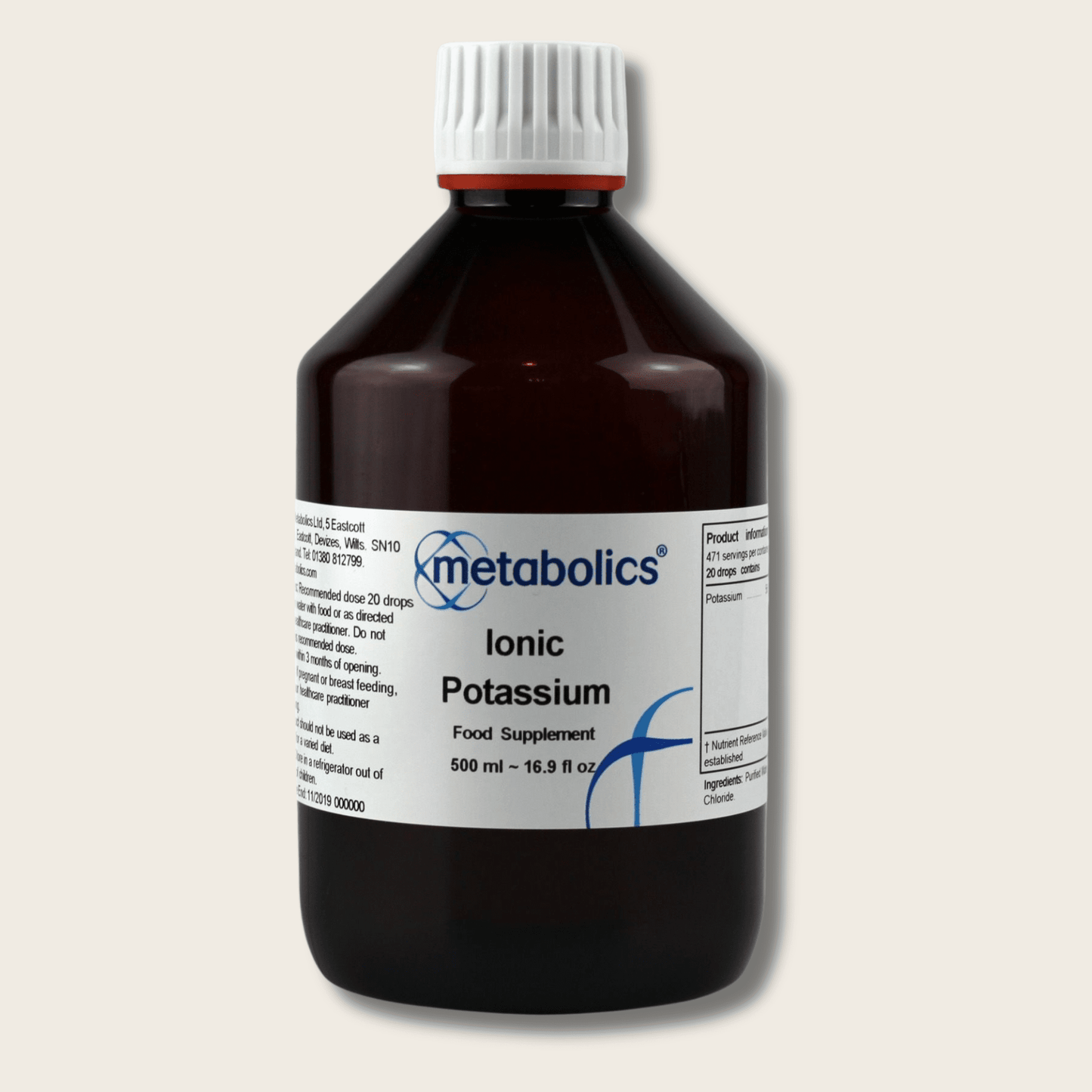 Ionic Potassium Liquid - Metabolics