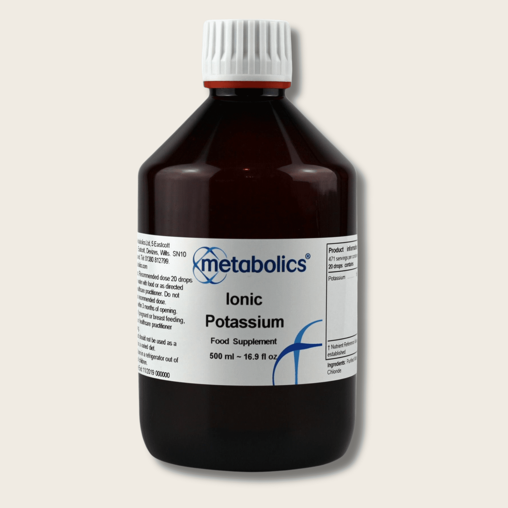 Ionic Potassium Liquid - Metabolics