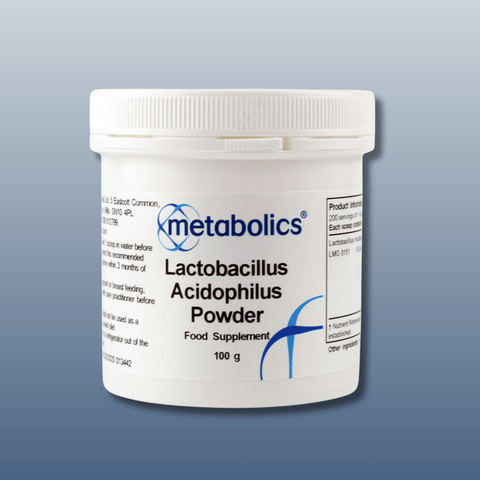 Lactobacillus Acidophilus Powder (100g) - Metabolics