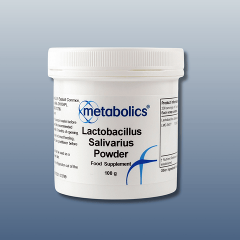 Lactobacillus Salivarius Powder (100g) - Metabolics