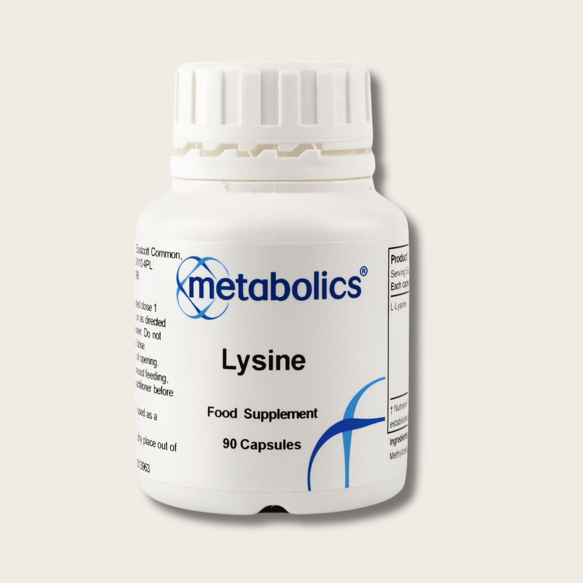 Lysine - 90 capsules - Metabolics