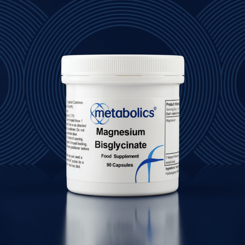 Magnesium Bisglycinate Capsules – High Absorption, Gentle on Stomach - Metabolics