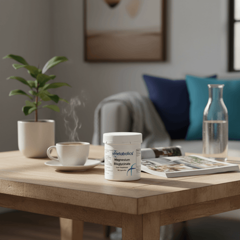 Magnesium Bisglycinate Capsules – High Absorption, Gentle on Stomach - Metabolics