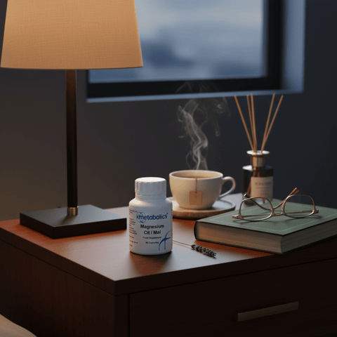 Magnesium Citrate Malate Capsules | Highly Absorbable Magnesium for Energy & Digestion - Metabolics