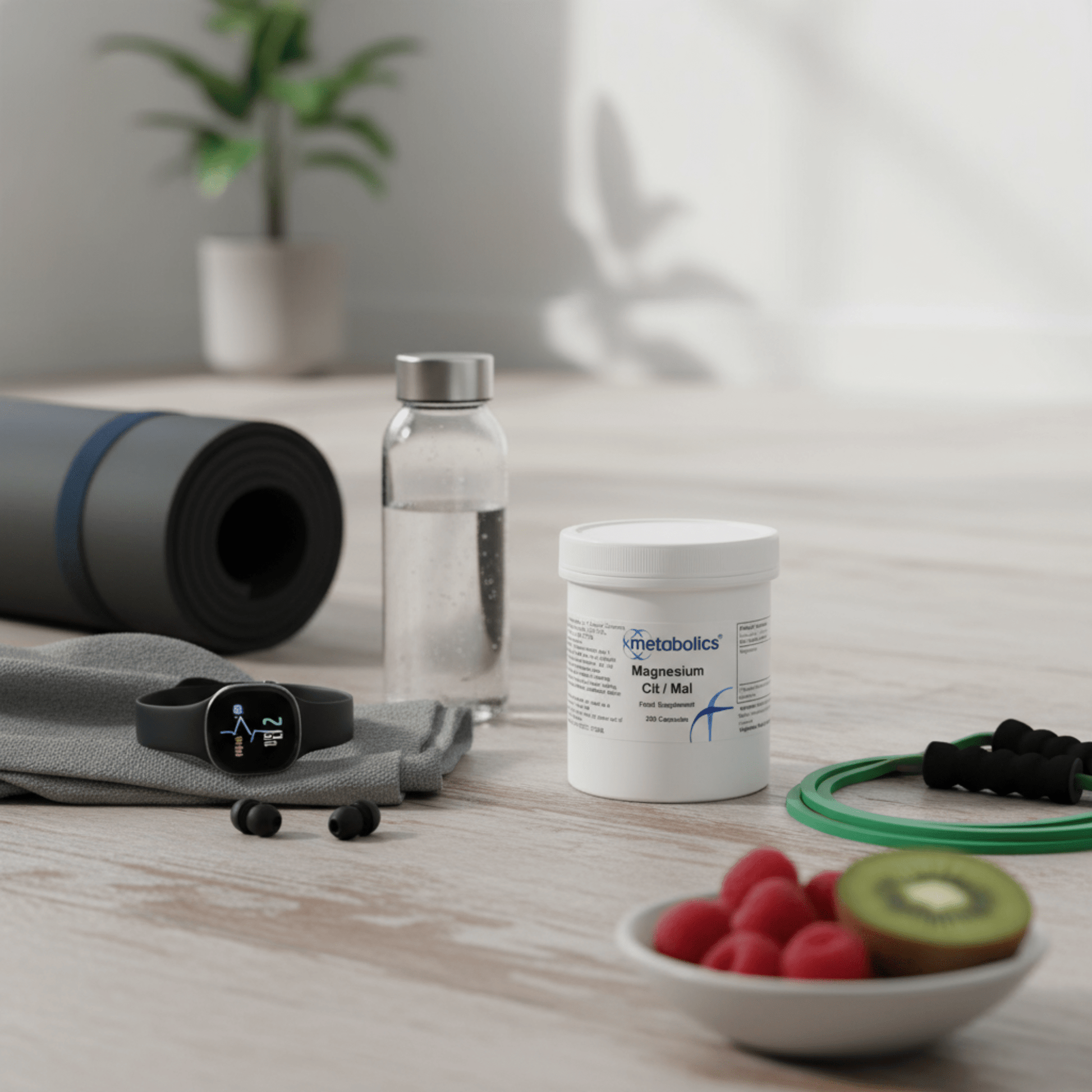 Magnesium Citrate Malate Capsules | Highly Absorbable Magnesium for Energy & Digestion - Metabolics