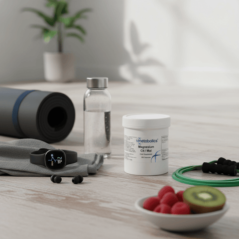 Magnesium Citrate Malate Capsules | Highly Absorbable Magnesium for Energy & Digestion - Metabolics