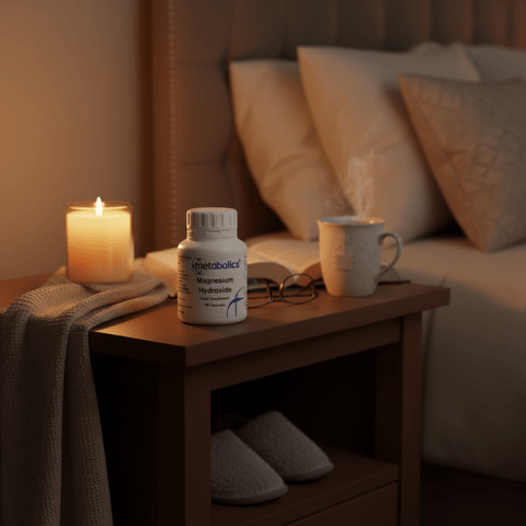 Magnesium Hydroxide Capsules | Magnesium for Digestion & Regularity - Metabolics