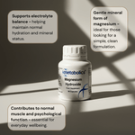 Magnesium Hydroxide Capsules | Magnesium for Digestion & Regularity - Metabolics