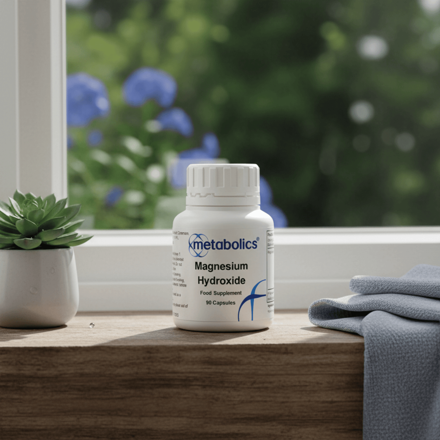 Magnesium Hydroxide Capsules | Magnesium for Digestion & Regularity - Metabolics