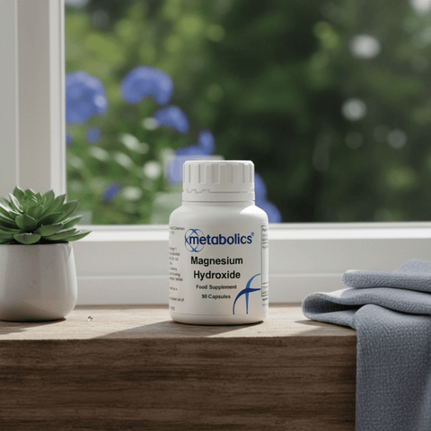 Magnesium Hydroxide Capsules | Magnesium for Digestion & Regularity - Metabolics