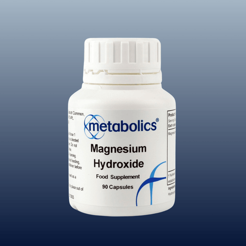 Magnesium Hydroxide (Pot of 90 capsules) - Metabolics