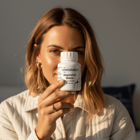 Magnesium Malate Capsules | Magnesium for Energy, Fatigue & Muscle Support - Metabolics