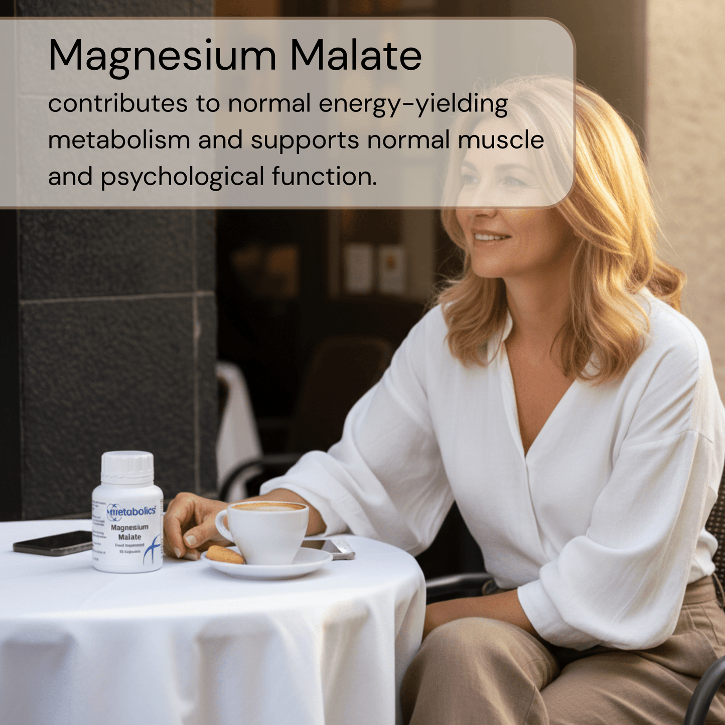 Magnesium Malate Capsules | Magnesium for Energy, Fatigue & Muscle Support - Metabolics