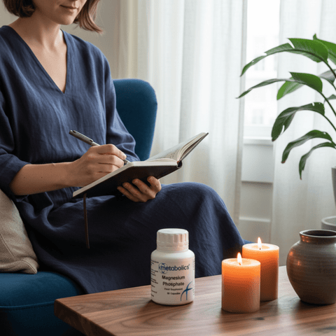 Magnesium Phosphate Capsules | Magnesium for Energy, Nerves & Bone Support - Metabolics