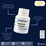 Magnesium Phosphate (Pot of 90 capsules) - Metabolics