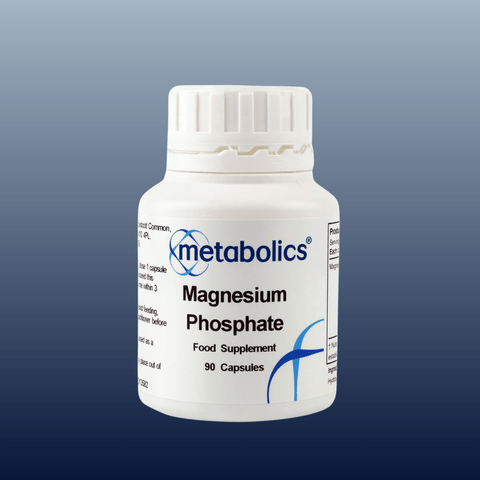 Magnesium Phosphate (Pot of 90 capsules) - Metabolics