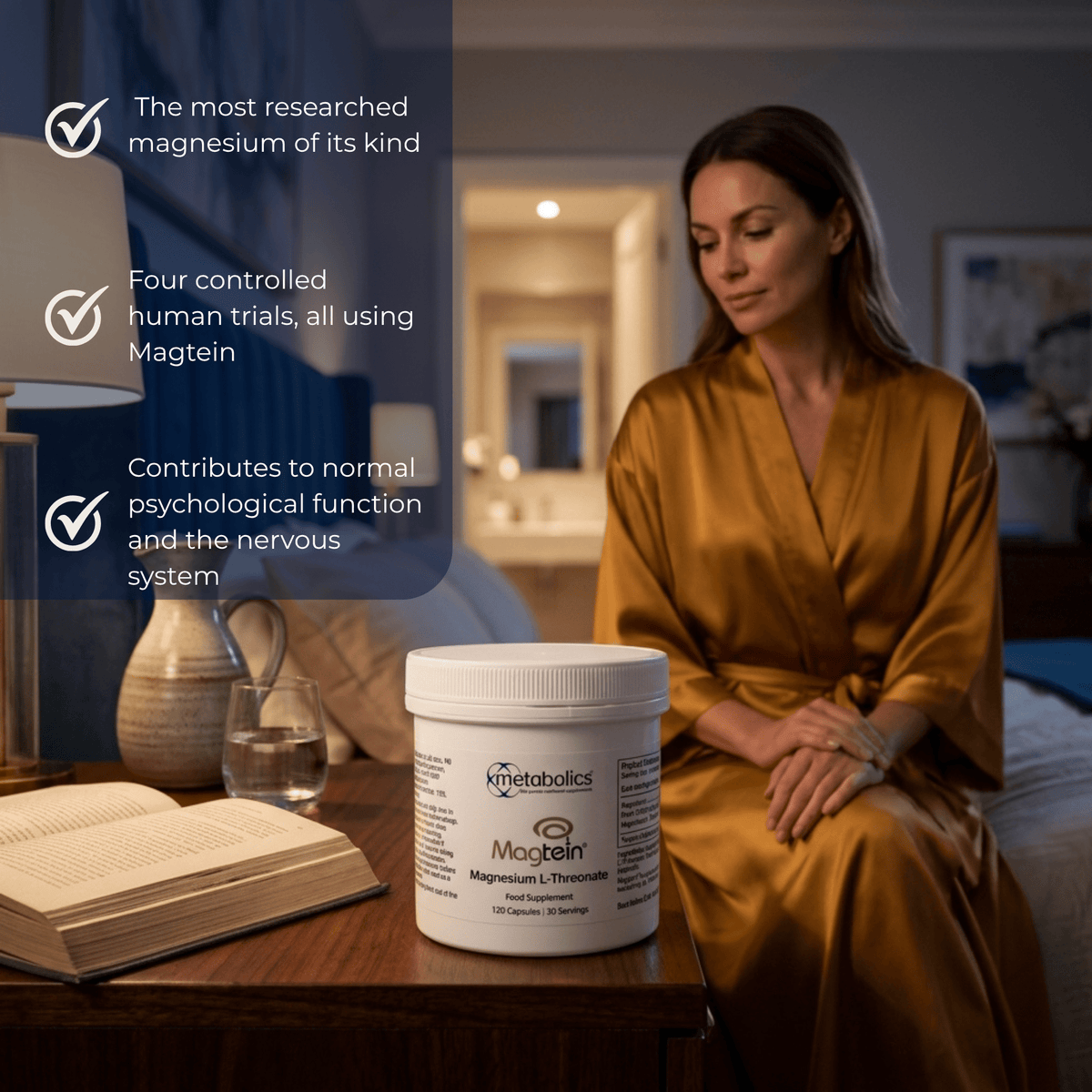 Magtein® Magnesium L-Threonate Capsules - Metabolics