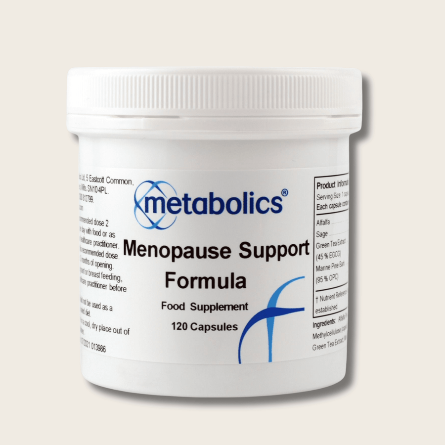 Menopause Support Formula - 120 Capsules - Metabolics
