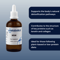 MSM liquid 100ml | Pure Methyl Sulphonyl Methane - Metabolics