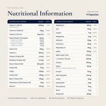 Multiple for Women 40+ nutritional information