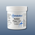 Nutrient Phase 1+2 - 90 capsules - Metabolics