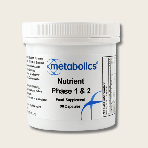 Nutrient Phase 1+2 - 90 capsules - Metabolics