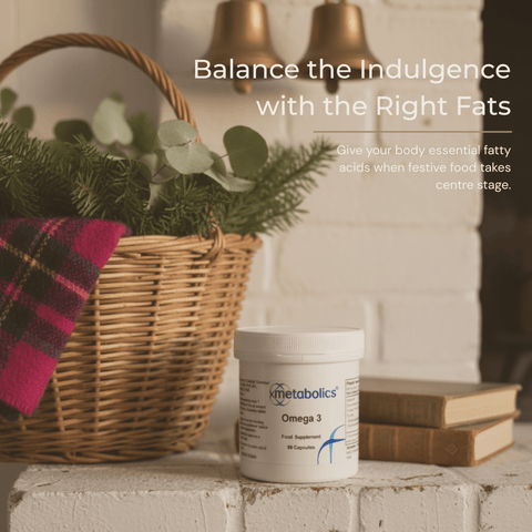 Omega 3 EPA & DHA Capsules – Supports Heart, Brain & Eye Health - Metabolics