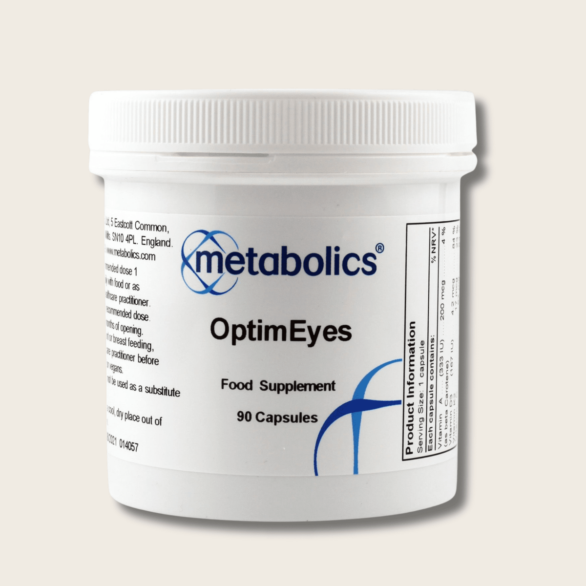 OptimEyes Pot of 90 | Metabolics
