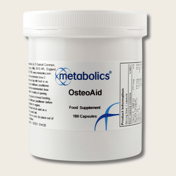 OsteoAid - 180 Capsules - Metabolics