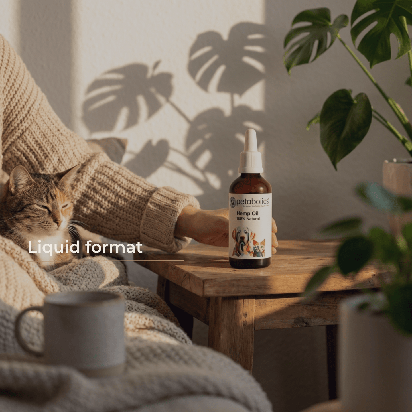 Petabolics Hemp Oil 100% natural - Metabolics