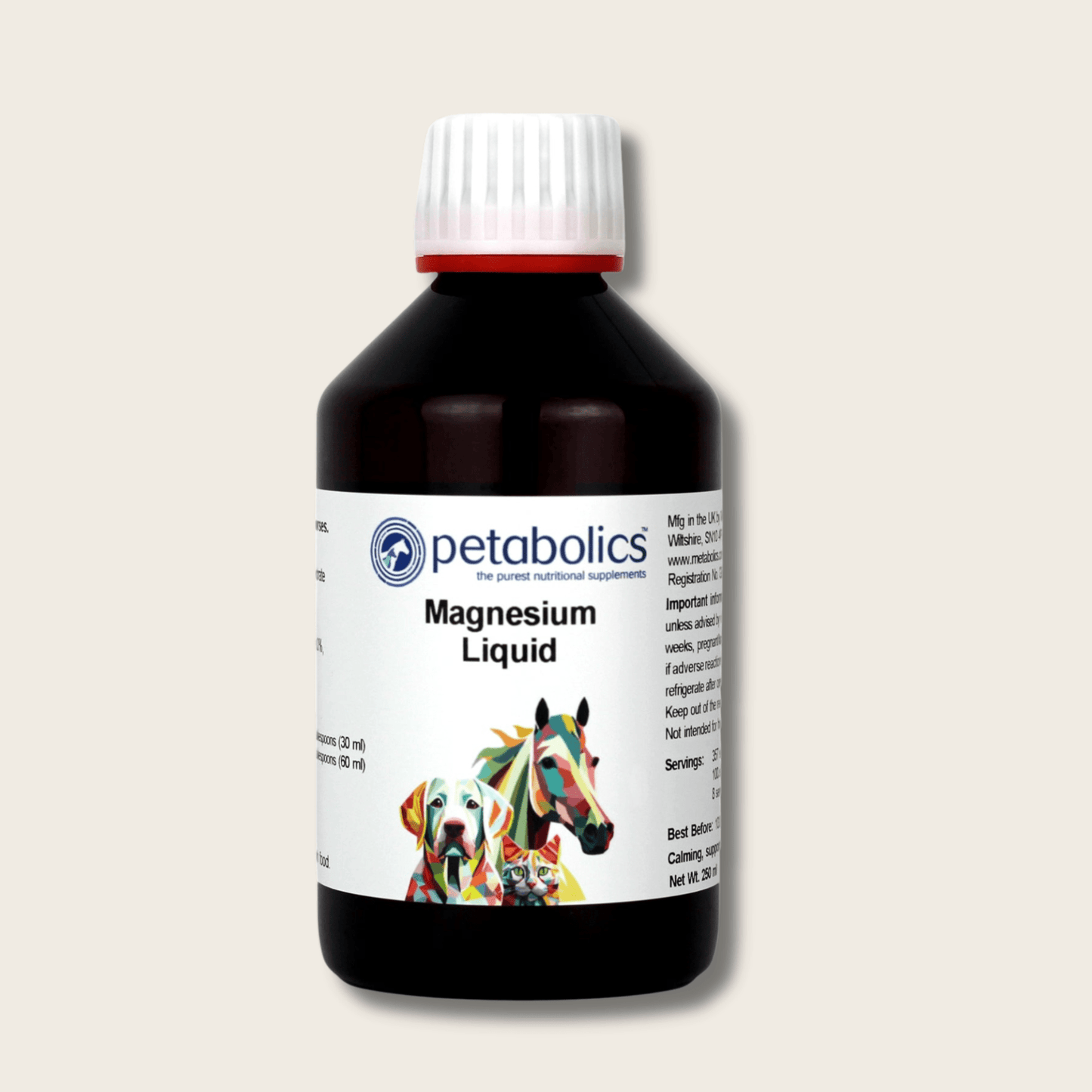 Petabolics Magnesium Liquid - Metabolics