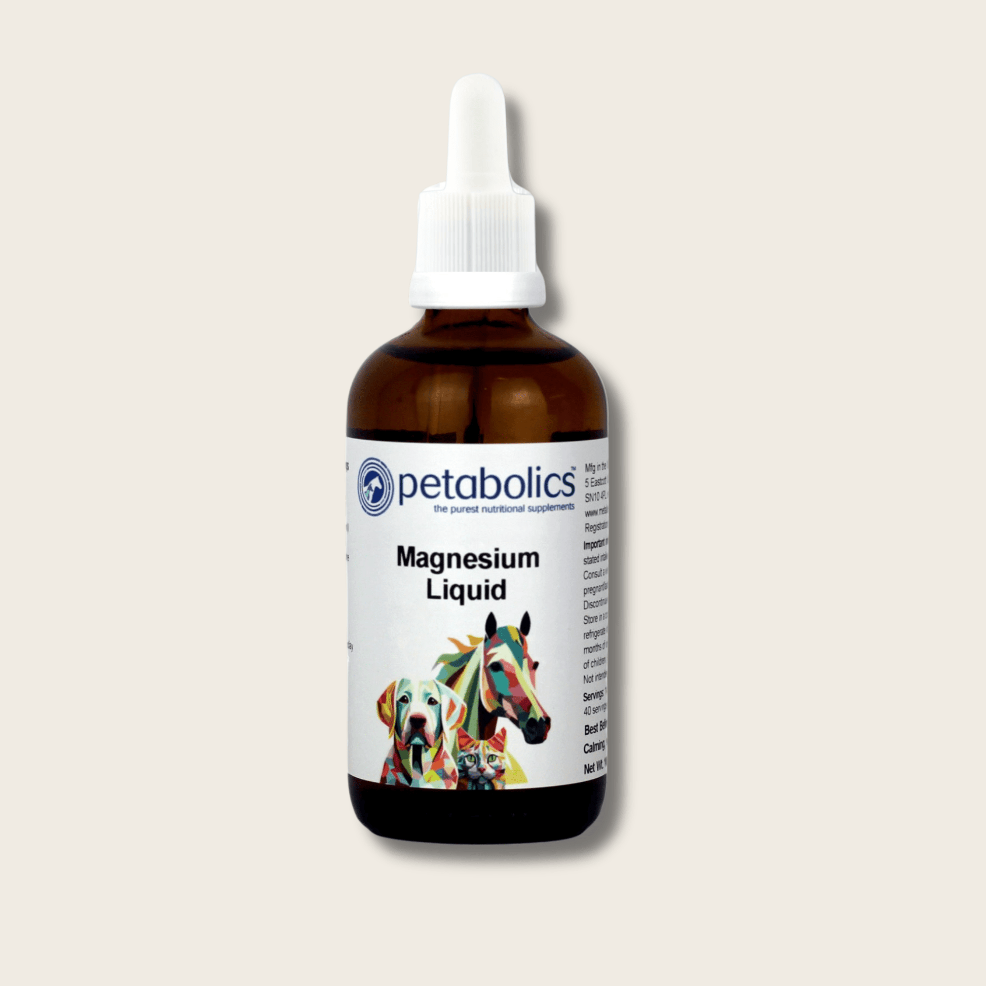 Petabolics Magnesium Liquid - Metabolics