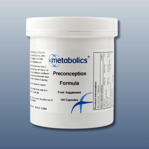 Preconception Formula - 150 capsules - Metabolics