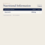 Quercetin - 60 capsules - Metabolics