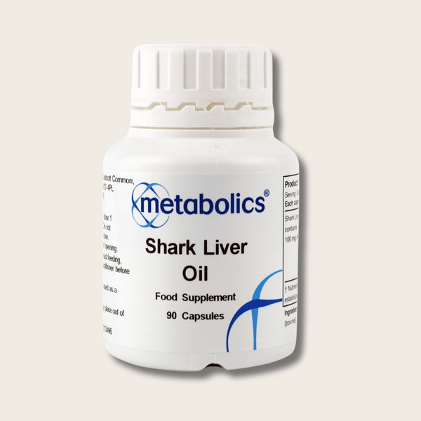 Shark Liver Oil - 90 capsules - Metabolics