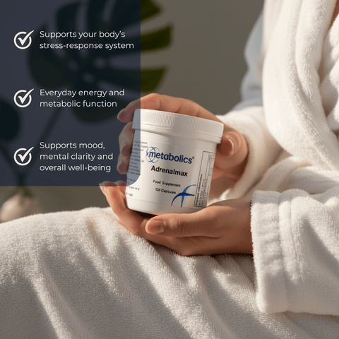 US Adrenalmax (Pot Of 120 Capsules) - Metabolics