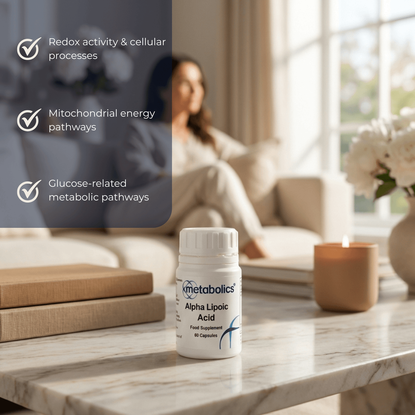 US Alpha Lipoic Acid - 60 capsules - Metabolics