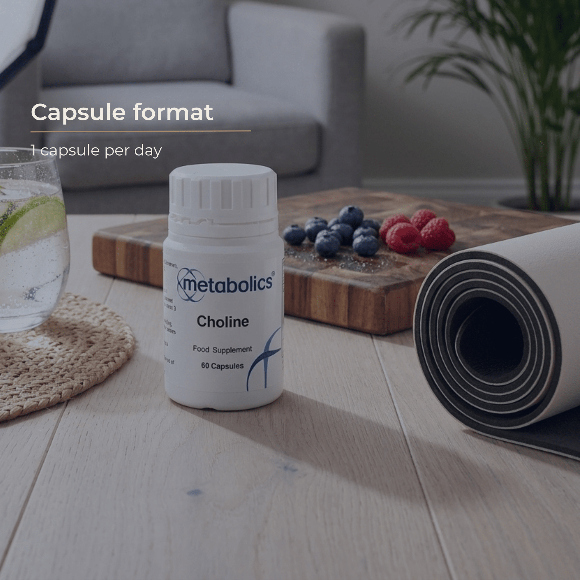 US Choline - 60 capsules - Metabolics