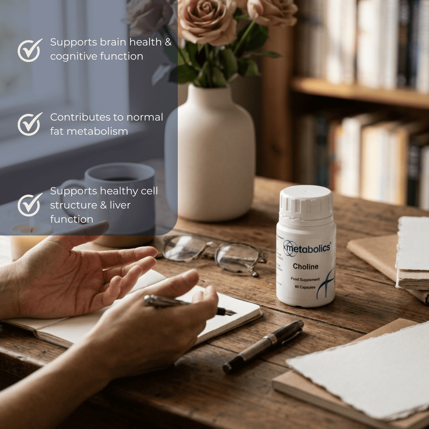 US Choline - 60 capsules - Metabolics