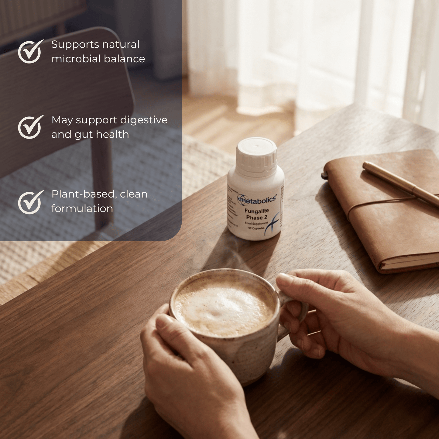 US Fungalite Phase 2 - 90 Capsules - Metabolics