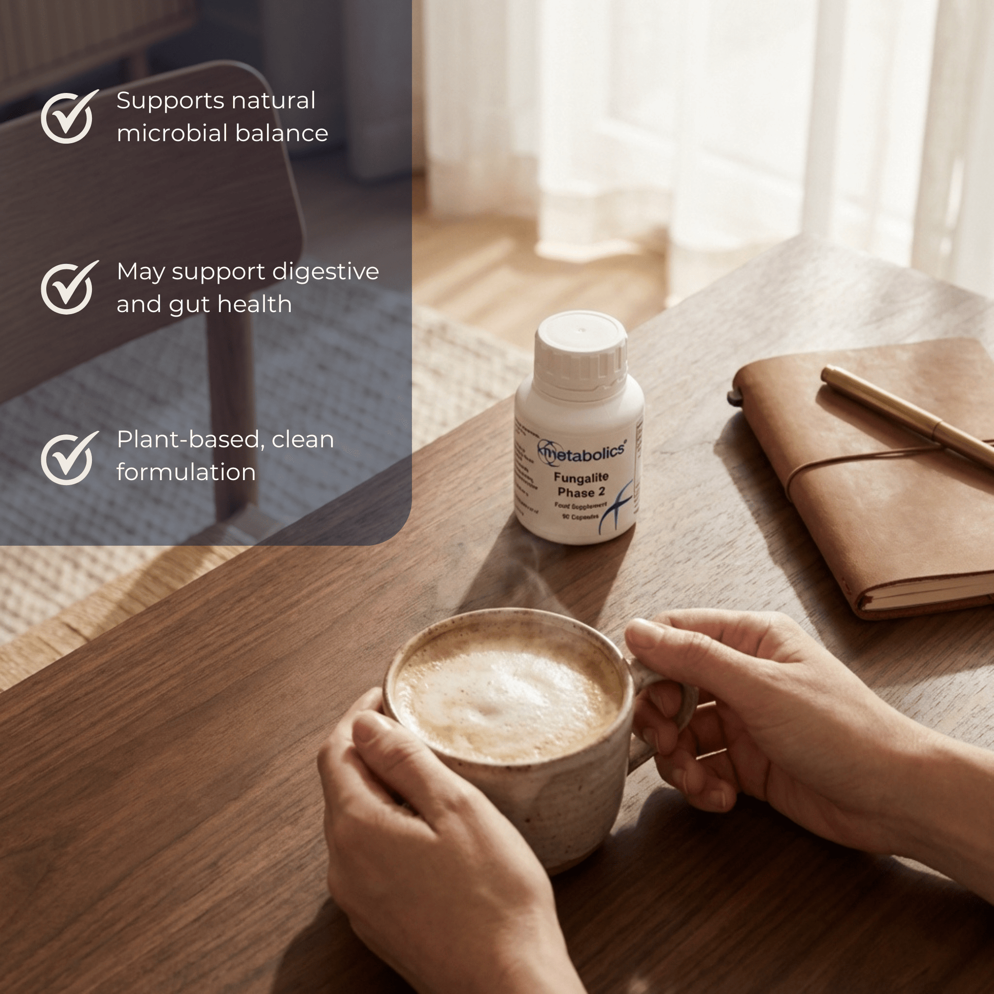 US Fungalite Phase 2 - 90 Capsules - Metabolics